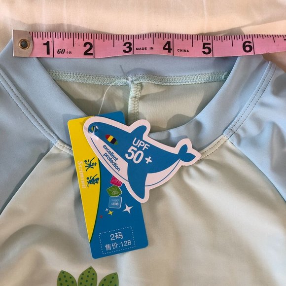Swims Dinosaur Rash Guard Boys Shirt Size 2T - Picture 5 of 5